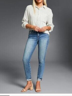 Buckle Black Ankle Skinny No 53